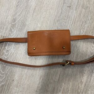 Madewell Brown Leather Crossbody Bag